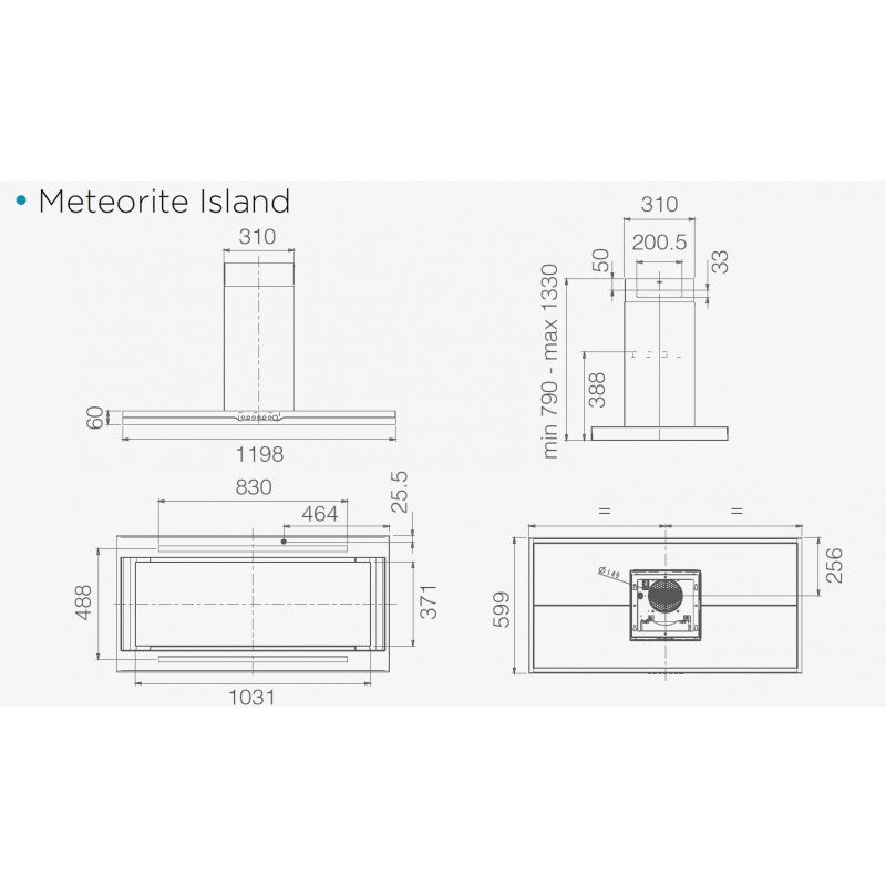 ELICA. METEORITE ISLAND IX/A/120x60..