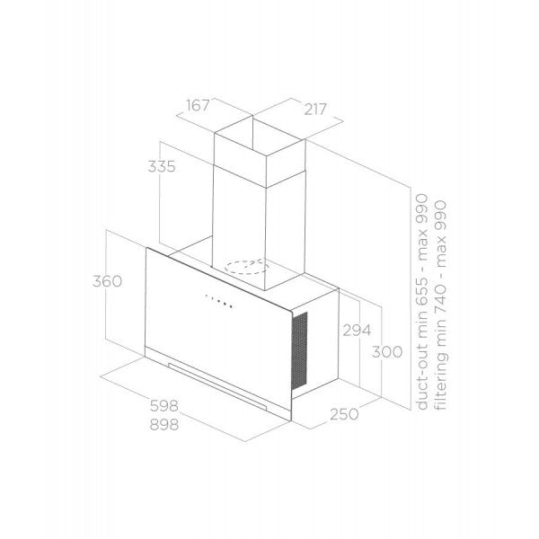 ELICA PRF0166940 APLOMB WH/A/60..