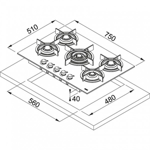 FHCR7554GTC CBL 106.0374.283 SCHEMA