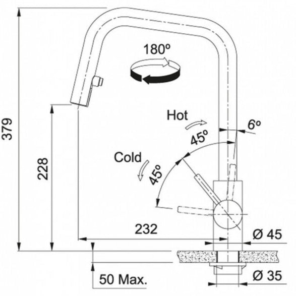 KUBUS DOCCIA 115.0529.207 SCHEMA