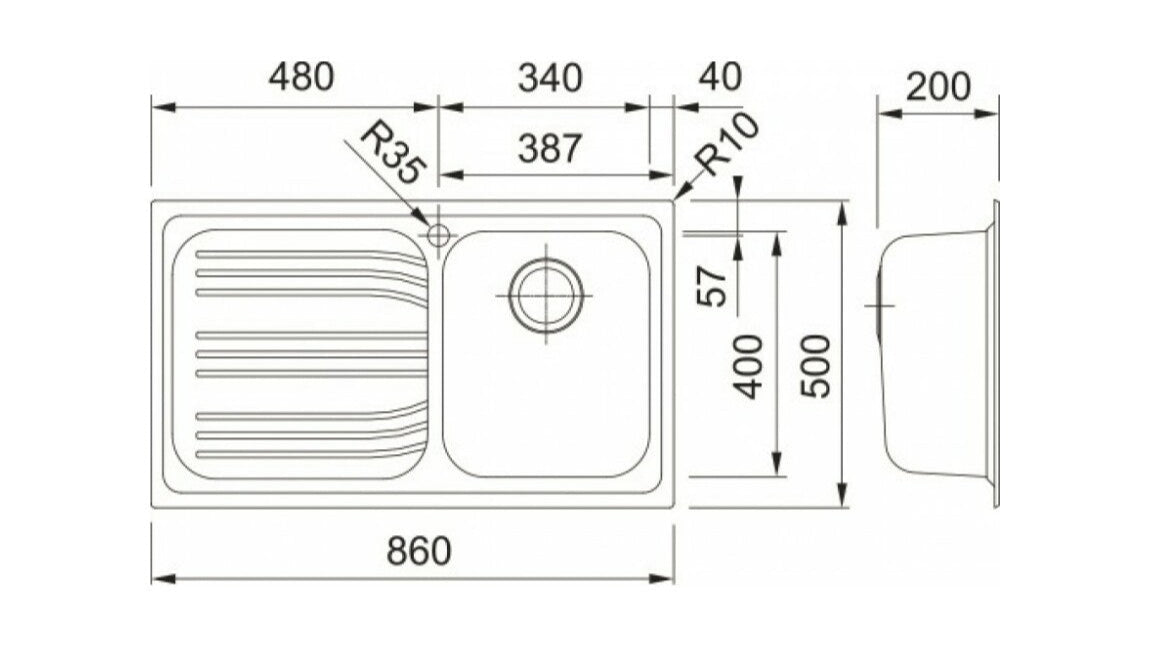 RRX - 611 GOCCIOLATOIO DX SAT 101.0053.241