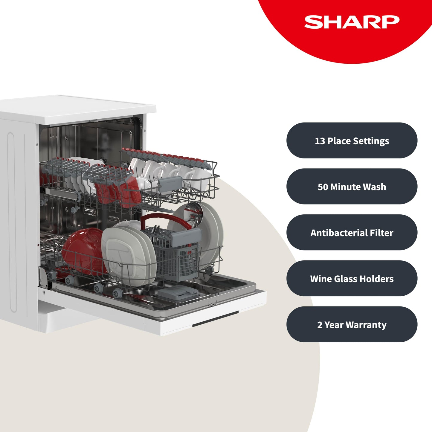 SHARP QW-NA1CF47EW WH 13COP (E)..