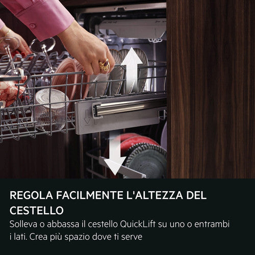 Aeg FSE63307P 6000 cesto con altezza regolabile