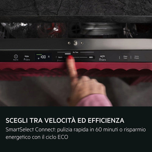 Aeg GI7211A1SX serie 7000 programma rapido 60 minuti e lavaggio ECO
