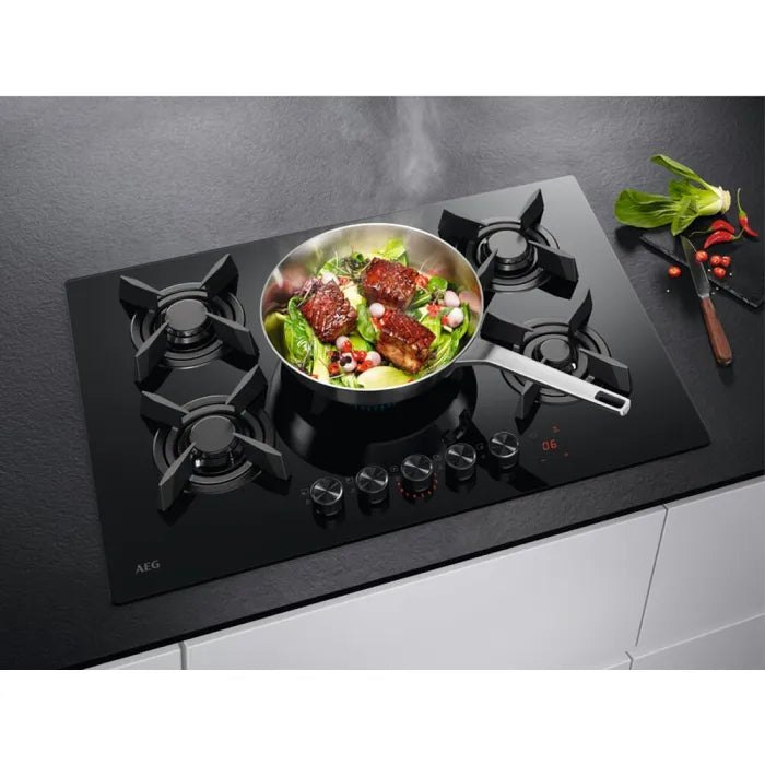 Aeg HKB75453NB 8000 FLAMELIGHT cotture veloci
