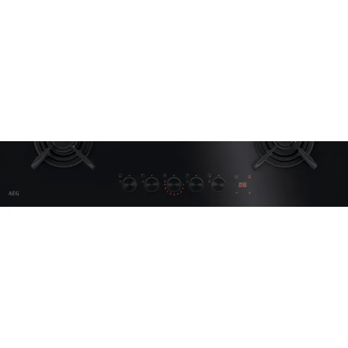 Aeg HKB95453NB on Glass contaminuti integrato e spia calore residuo