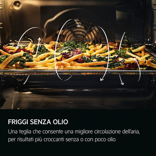 Aeg NBR7P731SB Serie 7000 MealAssist SteamCrisp COTTURA SENZA OLIO