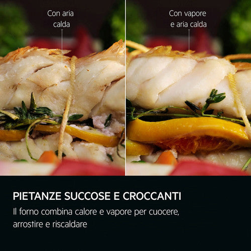 Aeg NBR7P731SB Serie 7000 MealAssist SteamCrisp PIETANZE SUCCOSE OPPURE SECCHE