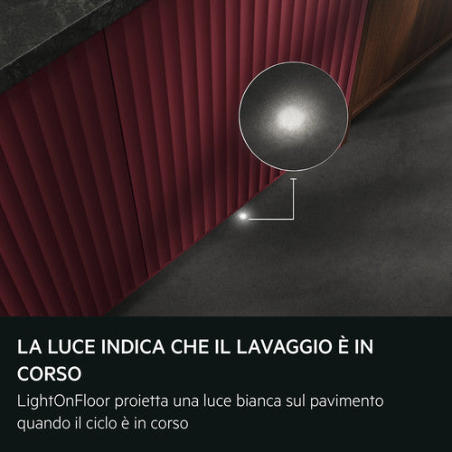 Aeg NG62IB21K serie 6000 luce a terra spia lavaggio