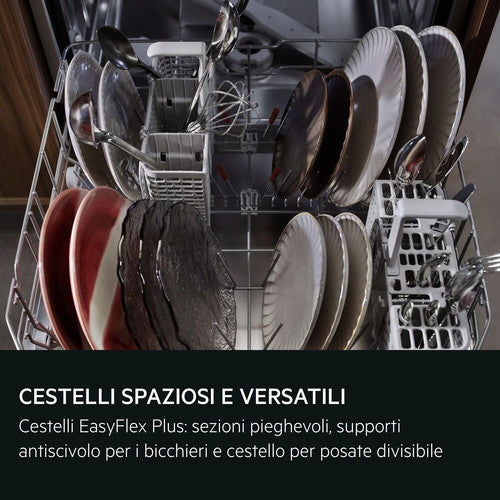 Aeg NG82IB10SK serie 8000 cestelli spaziosi e versatili