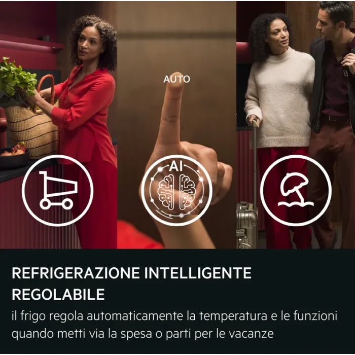 Aeg NSC8T751DS Serie 8000 regolazione automatica della temperatura