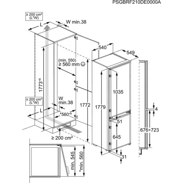 Aeg OSC6D181ES serie 6000 schema incasso