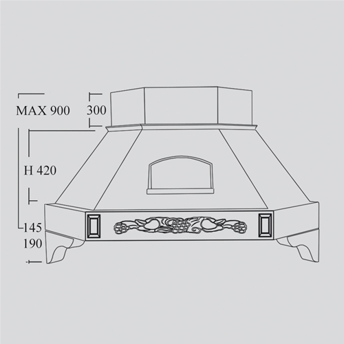 CAPPA MELANY ANGOLO..