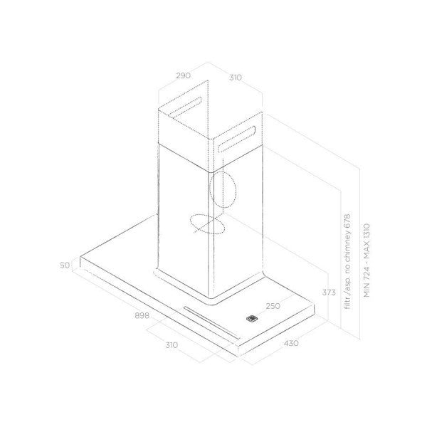 Elica PRF0147266A BIO @ WH/A/90 USB ROVERE...