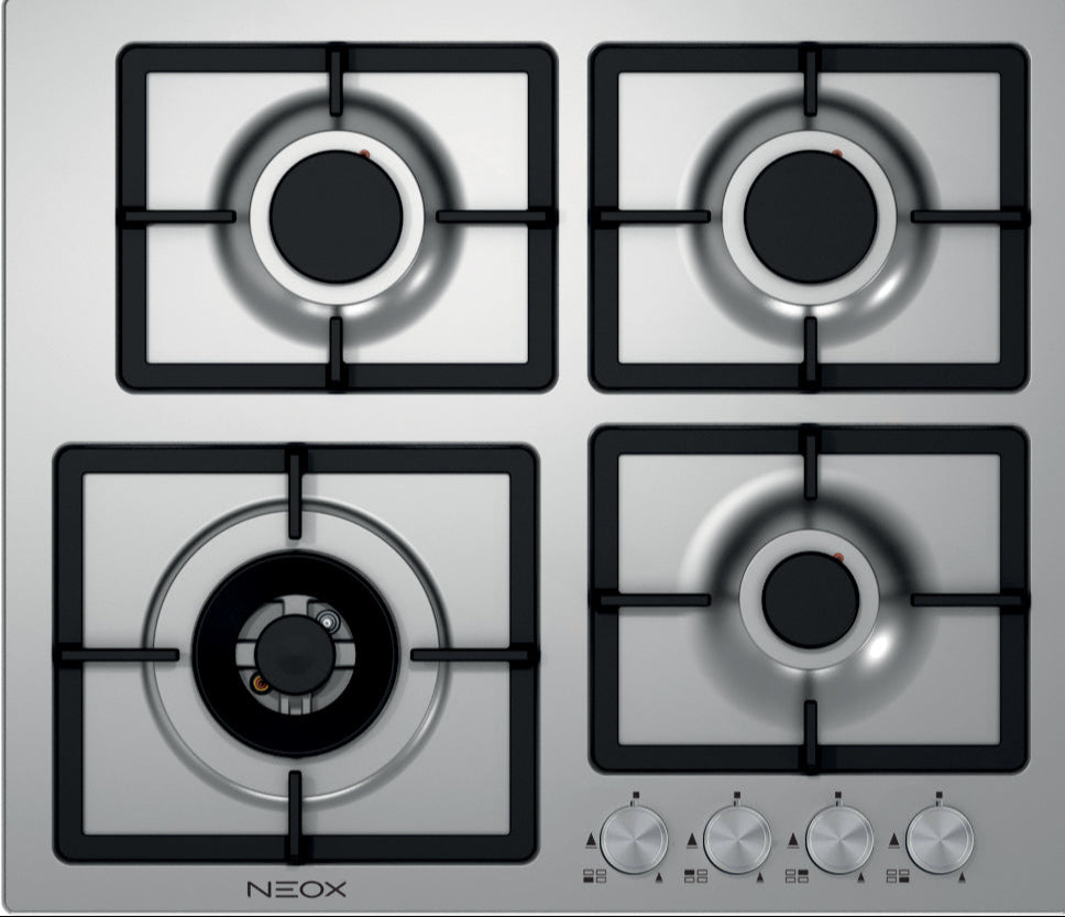 FQ604VTGL INOX QUADRA LINE 60